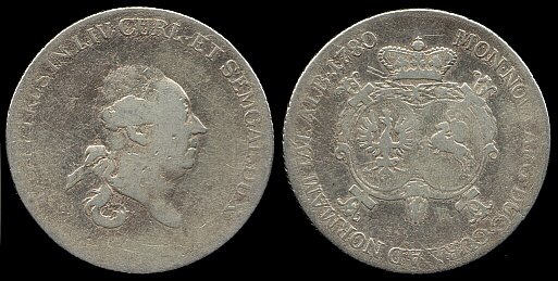 Thaler, 1780