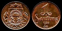 Santims, 1928